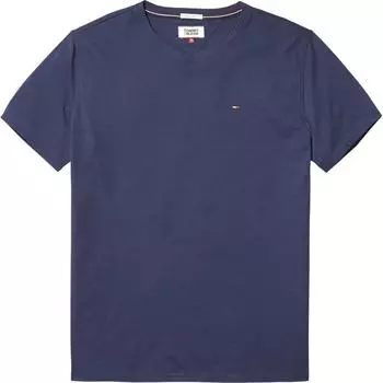 Футболка с коротким рукавом Tommy Jeans Original Regular Fit Crew, синий