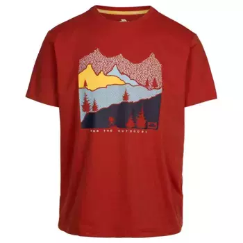 Футболка с коротким рукавом Trespass Danub, красный