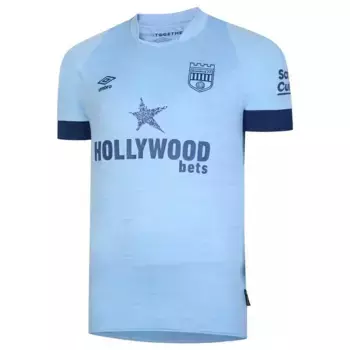Футболка с коротким рукавом Umbro Brentford FC 22/23 Replica Away, синий