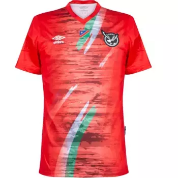 Футболка с коротким рукавом Umbro Namibia 23/24 Replica Away, красный