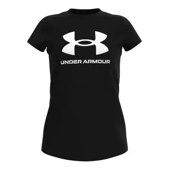 Футболка с коротким рукавом Under Armour Et Motif Sportstyle, черный