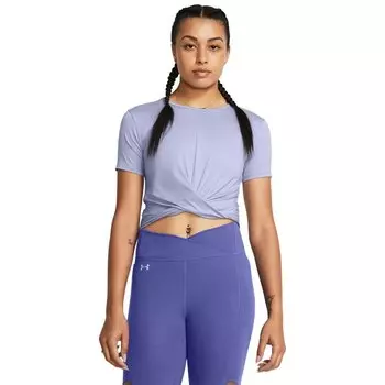 Футболка с коротким рукавом Under Armour Motion Crossover Crop, фиолетовый