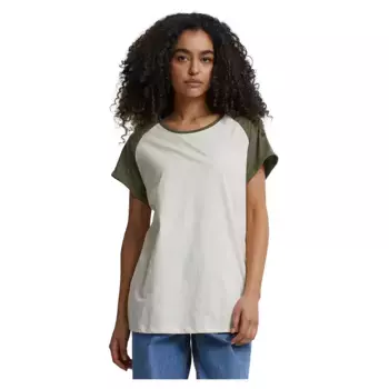 Футболка с коротким рукавом Urban Classics Contrast Raglan, белый