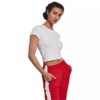 Футболка с коротким рукавом Urban Classics Stretch Cropped, белый