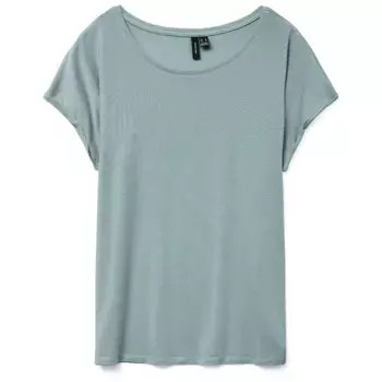 Футболка с коротким рукавом Vero Moda Ava Plain, зеленый