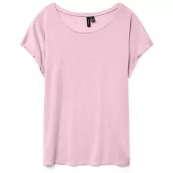 Футболка с коротким рукавом Vero Moda Ava Plain, розовый