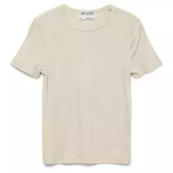 Футболка с коротким рукавом Vero Moda Awirwina, бежевый