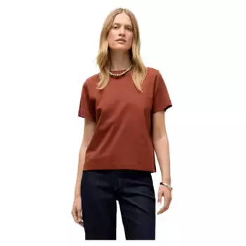 Футболка с коротким рукавом Vero Moda Awnaima, коричневый