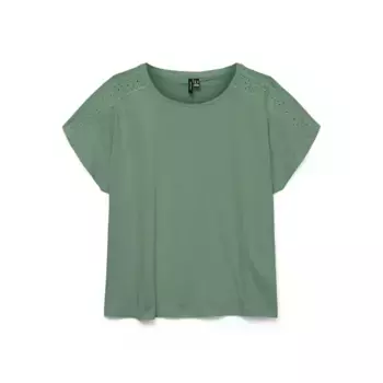 Футболка с коротким рукавом Vero Moda Emmy, зеленый