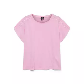 Футболка с коротким рукавом Vero Moda Emmy, розовый