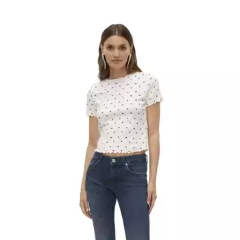 Футболка с коротким рукавом Vero Moda Harry, белый