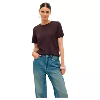 Футболка с коротким рукавом Vero Moda Paulina, коричневый