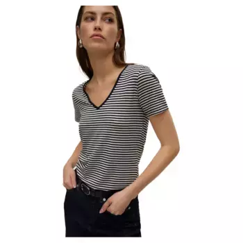 Футболка с коротким рукавом Vero Moda Pepper, черный