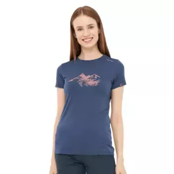 Футболка с коротким рукавом Viking Lenta Bamboo Light, синий