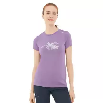 Футболка с коротким рукавом Viking Lenta Bamboo Light, фиолетовый
