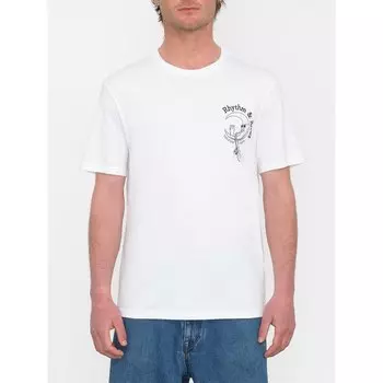 Футболка с коротким рукавом Volcom Rhythm 1991 Bsc, белый