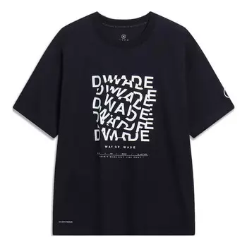 Футболка с коротким рукавом way of wade Li-Ning, черный