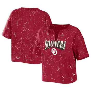Футболка с коротким рукавом WEAR by Erin Andrews Oklahoma Sooners, малиновый