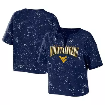 Футболка с коротким рукавом WEAR by Erin Andrews West Virginia Mountaineers, нави