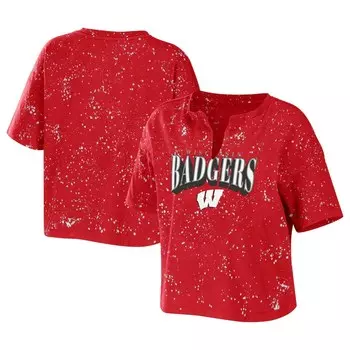 Футболка с коротким рукавом WEAR by Erin Andrews Wisconsin Badgers, красный