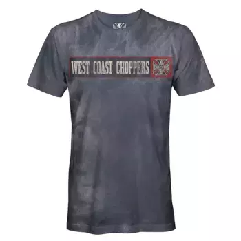 Футболка с коротким рукавом West Coast Choppers Banner, синий