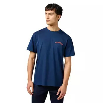 Футболка с коротким рукавом Wrangler Graphic, синий