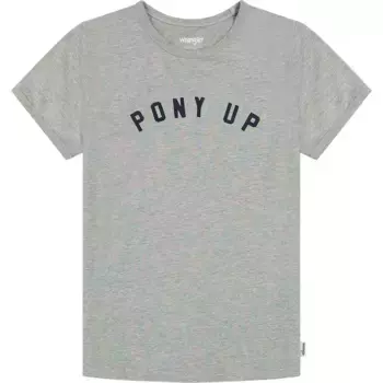 Футболка с коротким рукавом Wrangler Ringer, серый