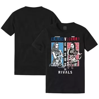 Футболка с коротким рукавом WWE Authentic Brie Bella, черный