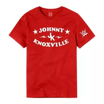 Футболка с коротким рукавом WWE Authentic Celebrity Talent, красный