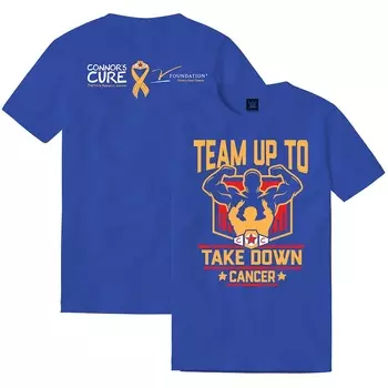 Футболка с коротким рукавом WWE Authentic Connors Cure, синий