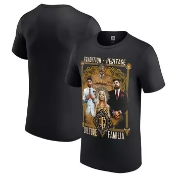 Футболка с коротким рукавом WWE Authentic Legado Del Fantasma, черный