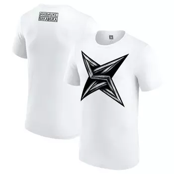 Футболка с коротким рукавом WWE Authentic Shinsuke Nakamura, белый