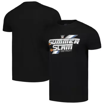 Футболка с коротким рукавом WWE Authentic Summerslam, черный