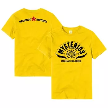 Футболка с коротким рукавом WWE Authentic The Mysterios, желтый