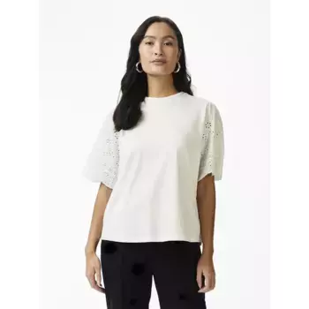 Футболка с коротким рукавом Yas Lex, бежевый