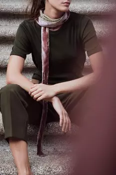 Футболка с коротким рукавом ZARA, хаки