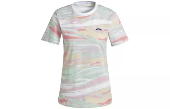 Футболка с коротким рукавом женская многоцветная Adidas Originals