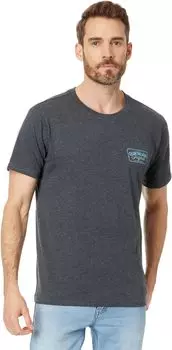 Футболка с короткими рукавами Adrenaline Spike Quiksilver, цвет Charcoal Heather