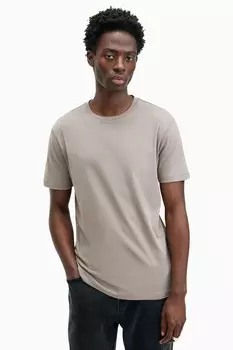 Футболка с короткими рукавами Allsaints Brace Crew All Saints, серый