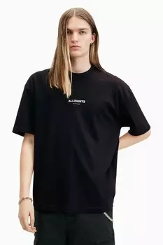 Футболка с короткими рукавами Allsaints Subverse All Saints, черный