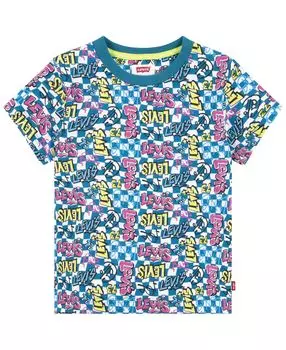 Футболка с короткими рукавами Big Boys Throwback в стиле 80-х Levi's