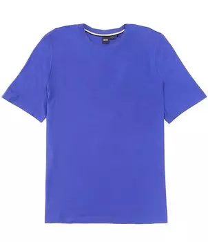 Футболка с короткими рукавами BOSS Big & Tall Thompson Hugo Boss, фиолетовый