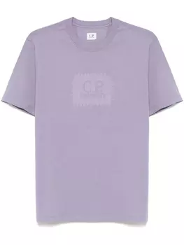 Футболка с короткими рукавами C.P. Company, фиолетовый