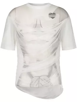 Футболка с короткими рукавами Charles Jeffrey Loverboy, белый