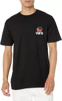 Футболка с короткими рукавами Cherrycheck Vans, черный