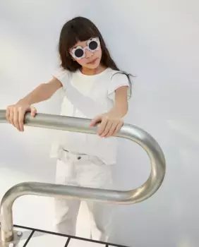 Футболка с короткими рукавами для девочек Kids El Corte Ingls, кремово-белый