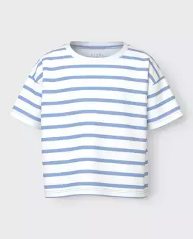 Футболка с короткими рукавами для девочки name it, синий