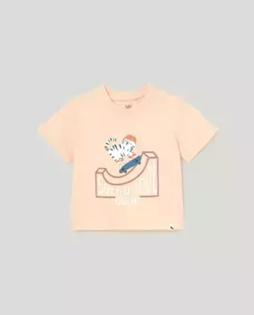 Футболка с короткими рукавами для мальчика Baby El Corte Ingls, оранжевый