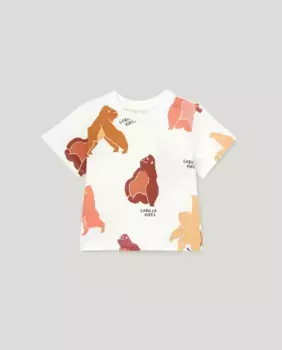 Футболка с короткими рукавами для мальчика Baby El Corte Ingls, цвет Blanco roto