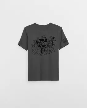 Футболка с короткими рукавами для мальчика Disney Gap, черный